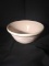Contemporary White Pottery Mixing Bowl