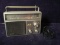 Vintage Gran Prix Portable AM/FM TV Radio
