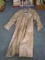 British Mist Ladies Nylon Trench Raincoat Size 8