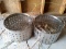 Pair Stainless Boiling Baskets