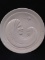 USA Frankoma Pottery Christmas Plate-1992 