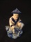 Ceramic Oriental Figure of Man Fishing