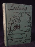 Vintage Book-Leadership of Girl Scout Troops-1943