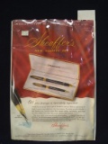 Vintage Unframed Advertisment-Sheaffer's New Snorkel Pen (slightly wrinkled)