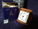 Vintage Seth Thomas Travel Clock with Original Box