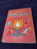 Vintage Children's Book-Mother Goose-1965