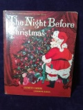 Vintage Children's Book-The Night Before Christmas-1960