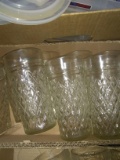 Collection 10 Diamond Wexford Tea Glasses