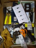 Home Improvement Box-Tools, Wire, Scissors, Nails