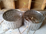 Pair Stainless Boiling Baskets