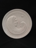 USA Frankoma Pottery Christmas Plate-1992 