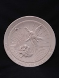 USA Frankoma Pottery Christmas Plate-1999 