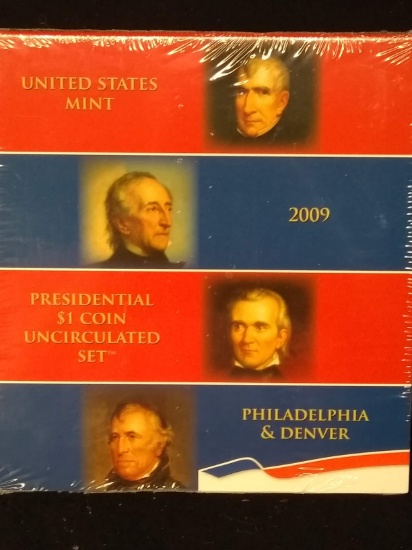 2009 $1 Uncirculated Coin Set-Sealed