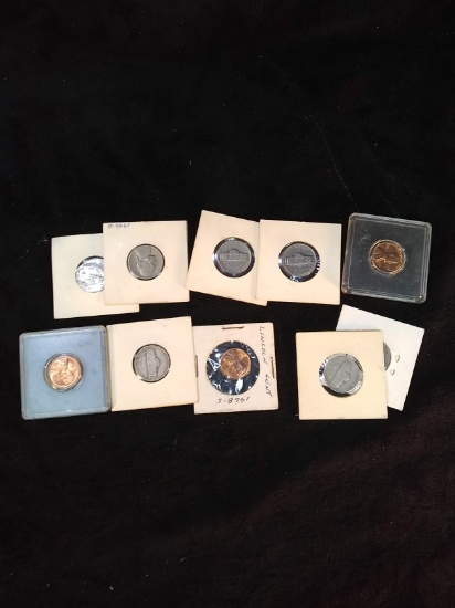 10 Assorted Slabbed Coins