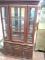 Laminate Lighted 2 Piece China Cabinet