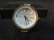 Anne Klein Large Face Watch with White and Gold Band