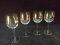 Collection 4 Etched Crystal Stems