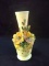 Vintage Ceramic Hand painted with Raised Flower Detail