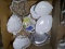 Assorted Porcelain and Glass Tea Bag Dishes