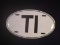 Novelty Metal License Plate -TI - Topsail Island
