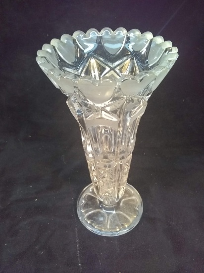 Lead Crystal Bud Vase