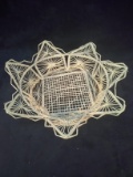 Wire and Open Work Basket