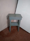 Primitive Painted Pine Porch Table