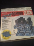 Vintage Snap-Fit Electronic Domino Clock with Original Box -untested