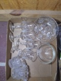Crystal Glassware Stems and Bowls
