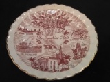 Florida Sunshine State Souvenir Plate