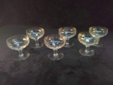 Collection 6 Etched Stemmed Glasses