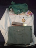 Boy Scout Shirt, Pants, Bandana & Belt-Occoneechee Council NC