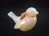 Vintage Pearl Iridescent Fenton Dove