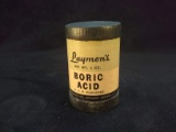 Vintage Advertisement-Laymon's Boric Acid