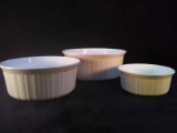Collection 3 Corningware Graduated Bowls