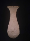 Contemporary Ceramic Vase with Rose Detail