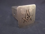 Masonic Freemason Hitch Insert