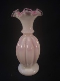 Vintage Fenton Pink Luster Vase