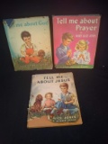 Collection 3 Vintage Children's Books-Tell Me About.... Mary Alice Jones-DJ