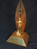 1973 3rd Place Miss Rocky Mount Pageant Trophy