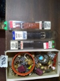Assorted Costume Jewelry and Watch Bands
