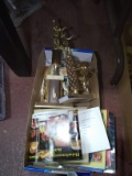 Basketball Trophies and Cooking Pamphlets