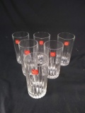 Collection 6 RCR Crystal Glasses-NWT