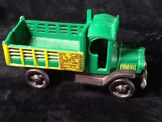 Cast Iron Toy -Vegetable Truck