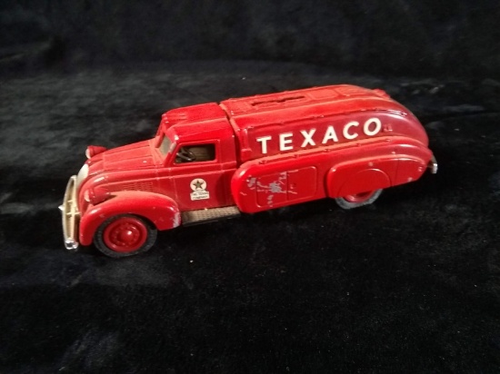 Cast Iron Toy -Texaco Truck Bank