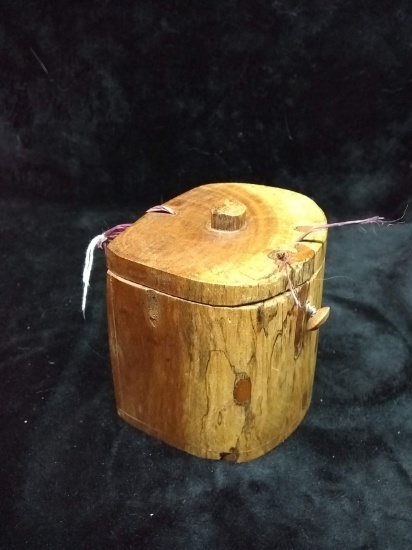 Artisan Hand Crafted Tree Twig Storage Box