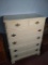 Five Drawer Painted Chest by Bassett