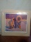 Unframed and Double Matted Lithograph-