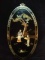 Oriental Black Lacquered, Shell and Mother of Pearl Wall Plaques