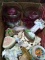 Candles, Heart Wreath, Figurines